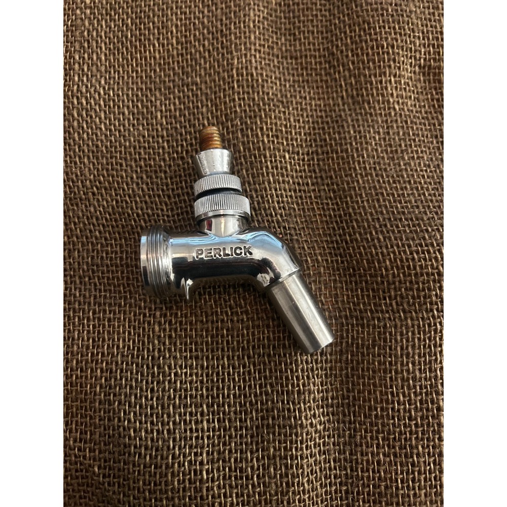 Silver Perlick Draft Beer Faucet Forward Sealing Stainless Steel OS
